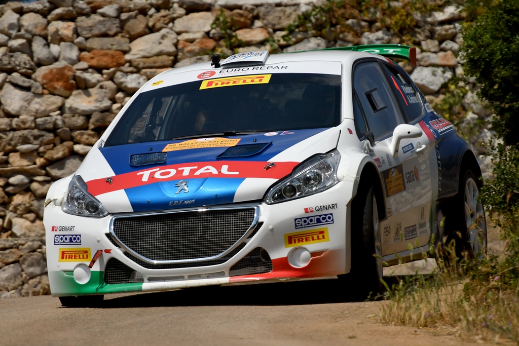 Paolo Andreucci e Anna Andreussi su Peugeot 208 T16 vincono il  50° Rally del Salento.